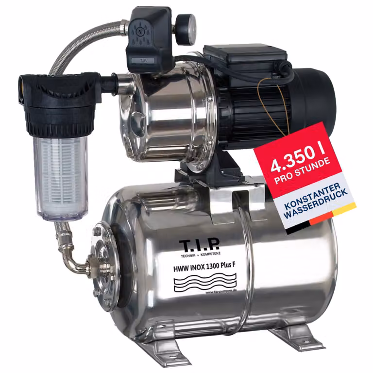 T.I.P. Impianto idrico domestico HWW INOX 1300 Plus F