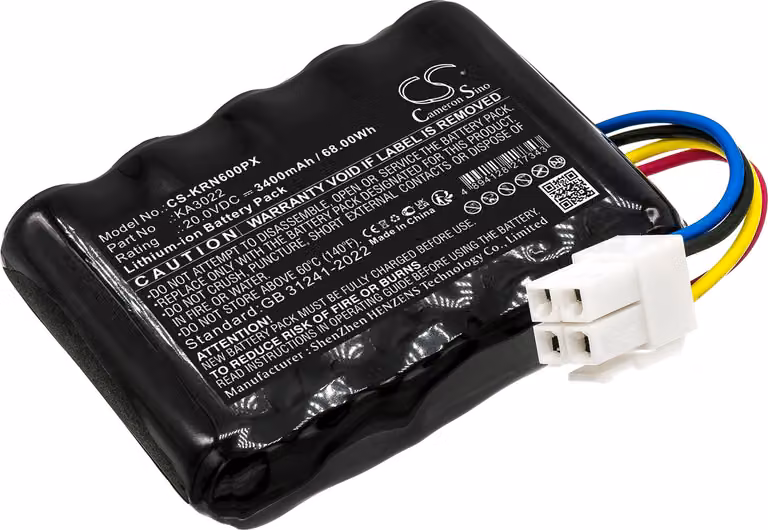 TECHTEK Batteria compatibile con [Kress] Mission, Mission KR100 Nano, Mission KR101E Nano, Mission Nano 600 KR101E, Mission Nano 600KR101E sostituisc