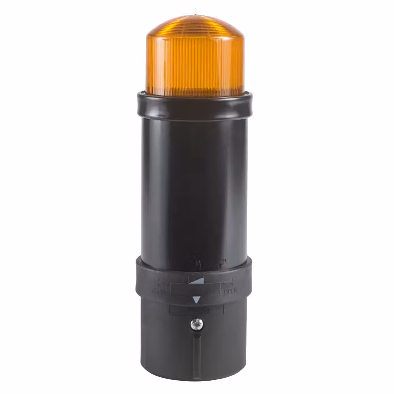 Schneider Electric Centralina di segnalazione arancione XVB, lampeggiante 5 J, 120 V CA, IP 65 XVBL6G5