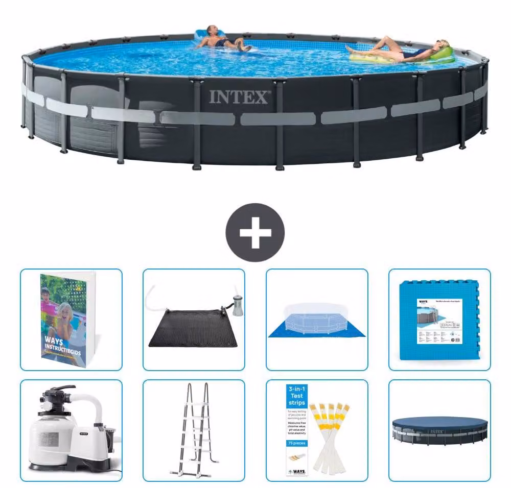 Ultra XTR Pool Rund - 732x132 cm - Set da 7 pezzi, modello S621