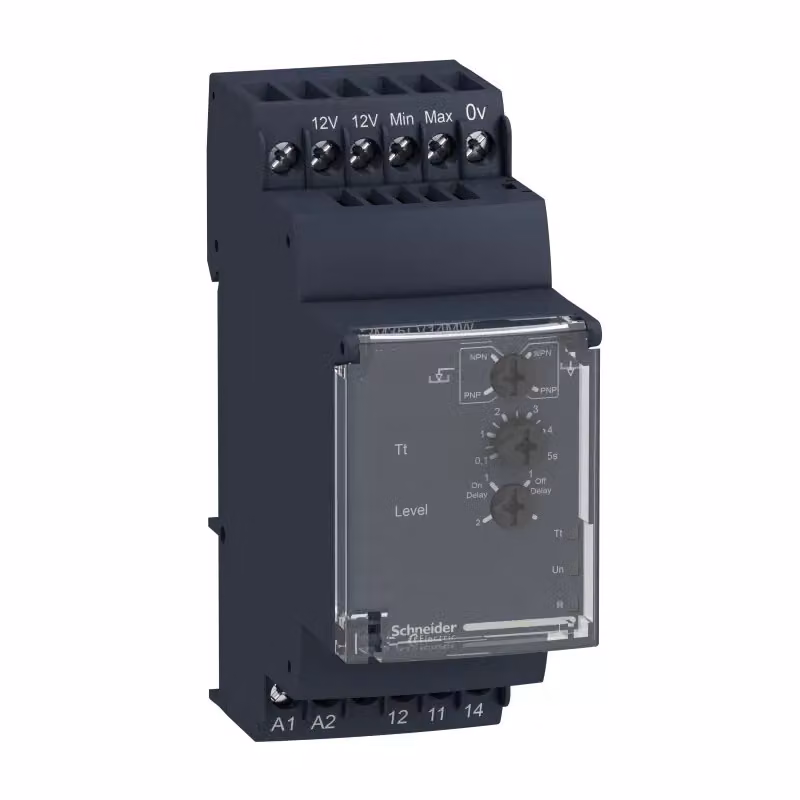 Relè di livello Schneider Electric per sensori elettronici, 24-240 V CA/CC, 1 W RM35LV14MW