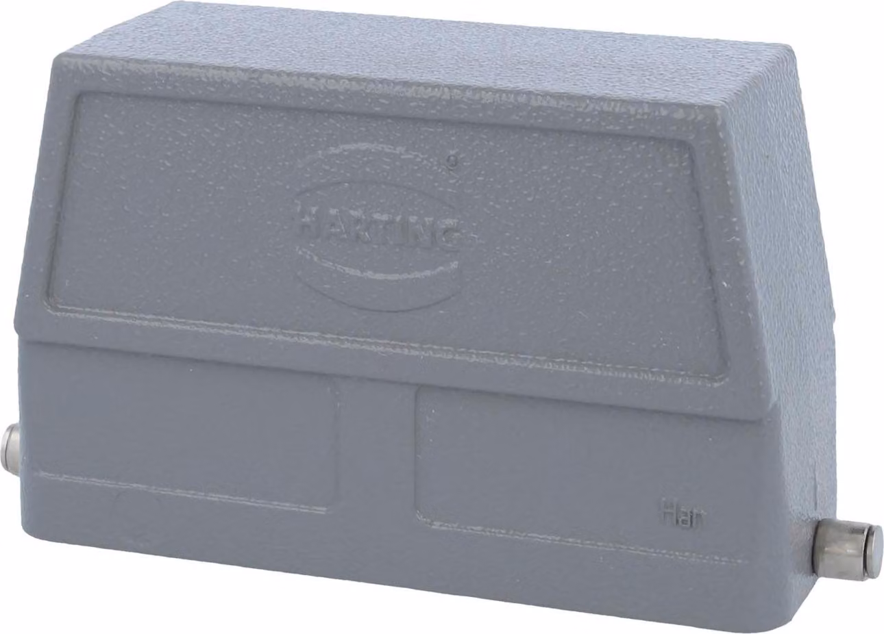 HARTING Han 24B Contenitore a vaschetta alto senza uscita cavi, per 1 staffa (nella parte inferiore) Grado di protezione IP65 - 1 pezzo