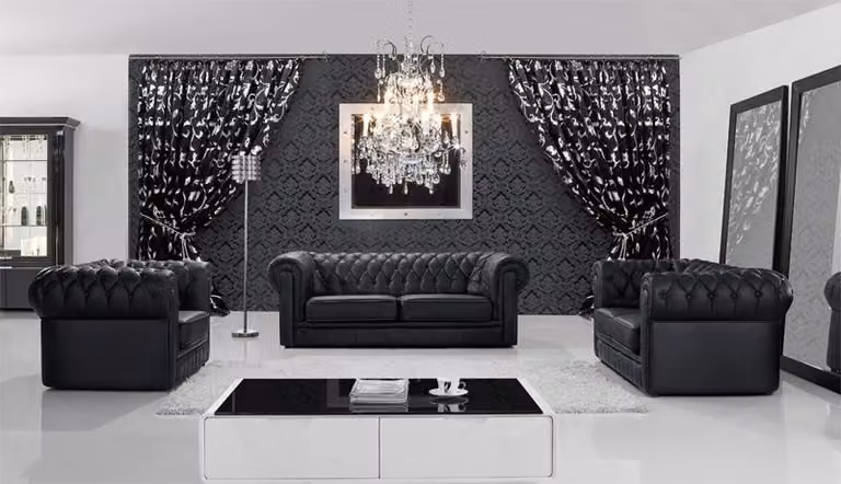 Ledersofa Sofa Couch Sofagarnitur Sitzer Garnitur Design Moderne Sofas Couchen