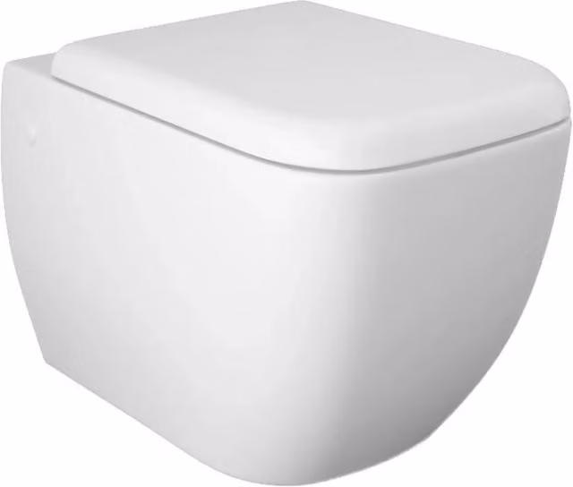 Vaso sospeso metropolitan rimless fissaggio nascosto