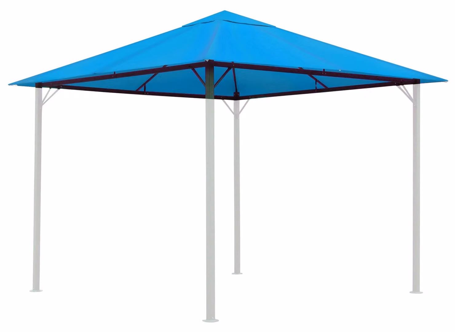 Omgoods - Telo di ricambio blu "Horizon" per gazebo, dimensioni 3 x 3 metri, idrorepellente