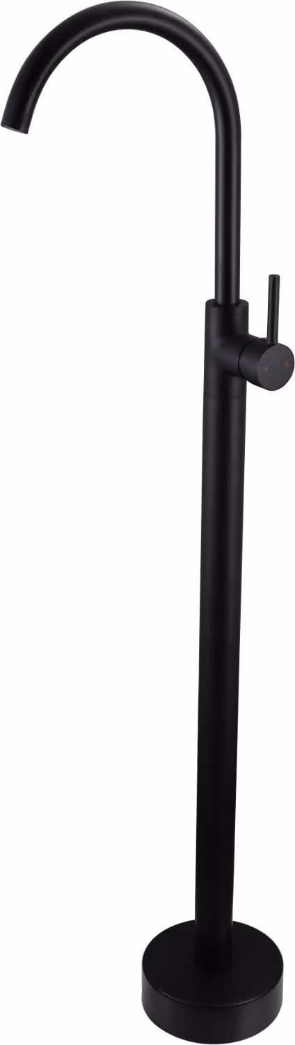 Mexen Alma miscelatore lavabo a pavimento, nero - 75034-70