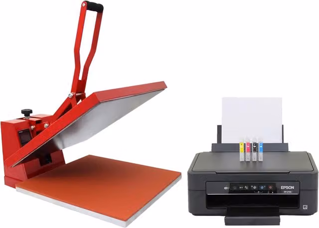 Pressa a caldo PixMax con stampante Epson e kit per sublimazione dye-sublimation L: 50 cm