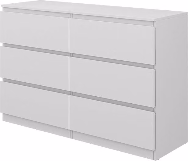 Cassettiera Calisto Vicco Bianco Opaco L: 120 cm, H: 78.5 cm