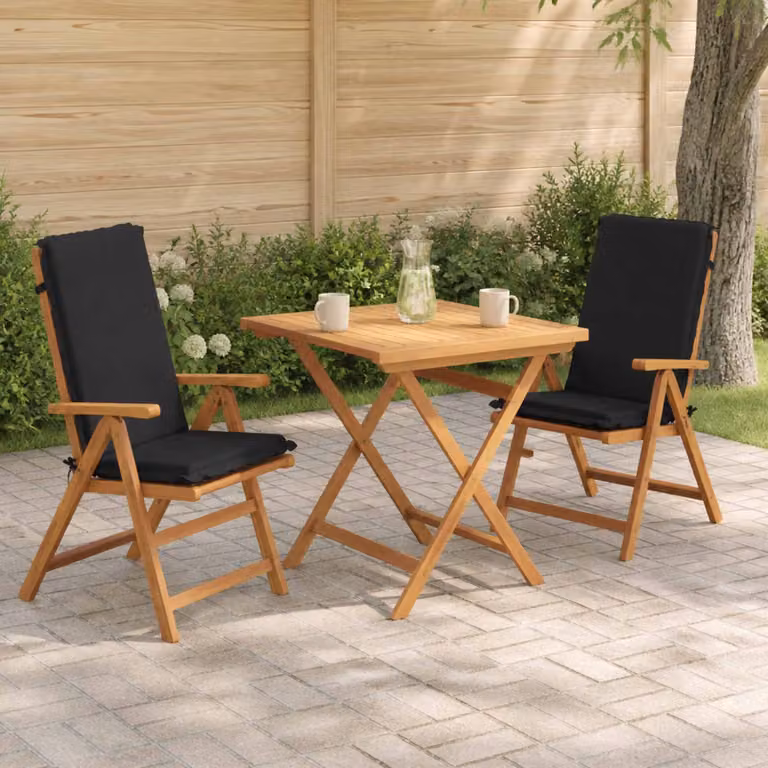 vidaXL Cuscino per sedia a schienale alto GEMERT 2 pz 100% Poliestere