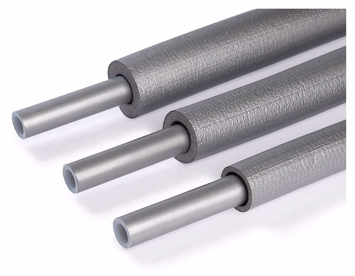 Tubo universale REHAU RAUTITAN flex 16 x 2,2, con isolamento termico circolare da 9 mm, confezione da 50 metri