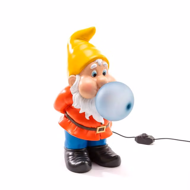 Lampada da tavolo Gummy Seletti multicolore con tecnologia LED
