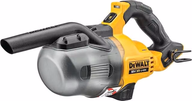 Aspirapolvere DeWalt XR 18V Classe L con Borsa di Tela Giallo e Trasparente DCV501LN – 1