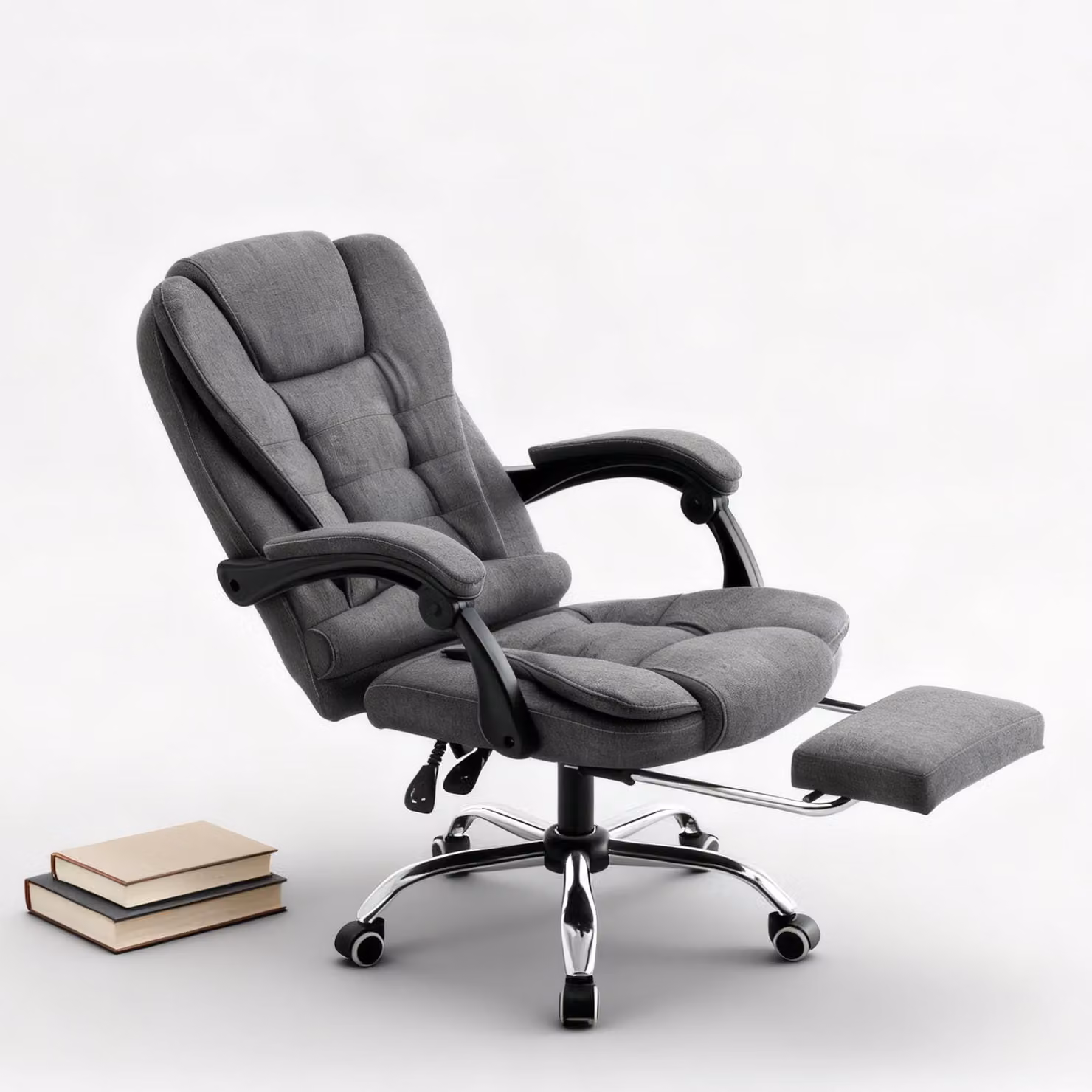 Sedia da ufficio - Sedia ergonomica - Sedia per ufficio - Sedia girevole - Sedia da lavoro - Braccioli pieghevoli