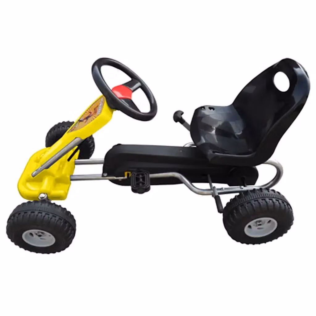 Go Kart Cavalcabile a Pedali Giallo CFW4319972 – 2