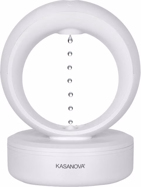 Diffusore ultrasonico antigravità a forma di goccia bianco con capacità di 680 ml