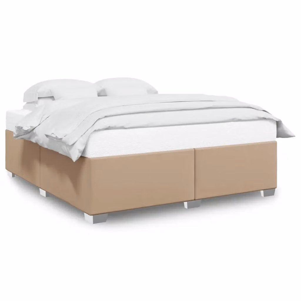 vidaXL Giroletto in Similpelle Beige e Marrone 200x200 cm – 2