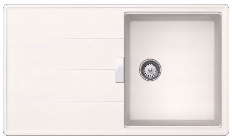 Lavello a incasso Schock Tia D-100 A Polaris con set di vasche funzionali e supporto multifunzione