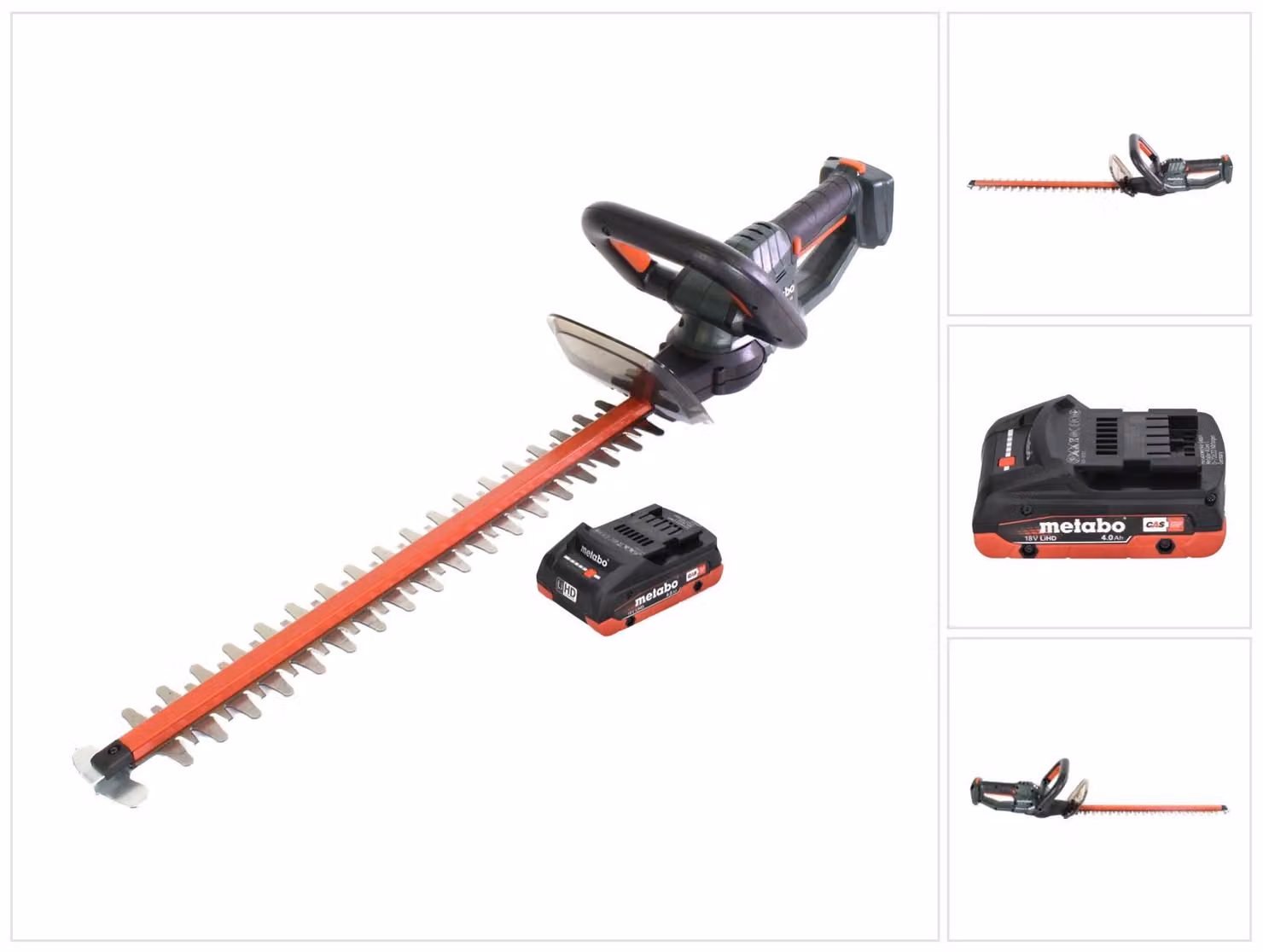 Metabo HS 18 LTX 55 Tagliasiepi a batteria 53cm 18V + 1x batteria 4,0 Ah - senza caricatore
