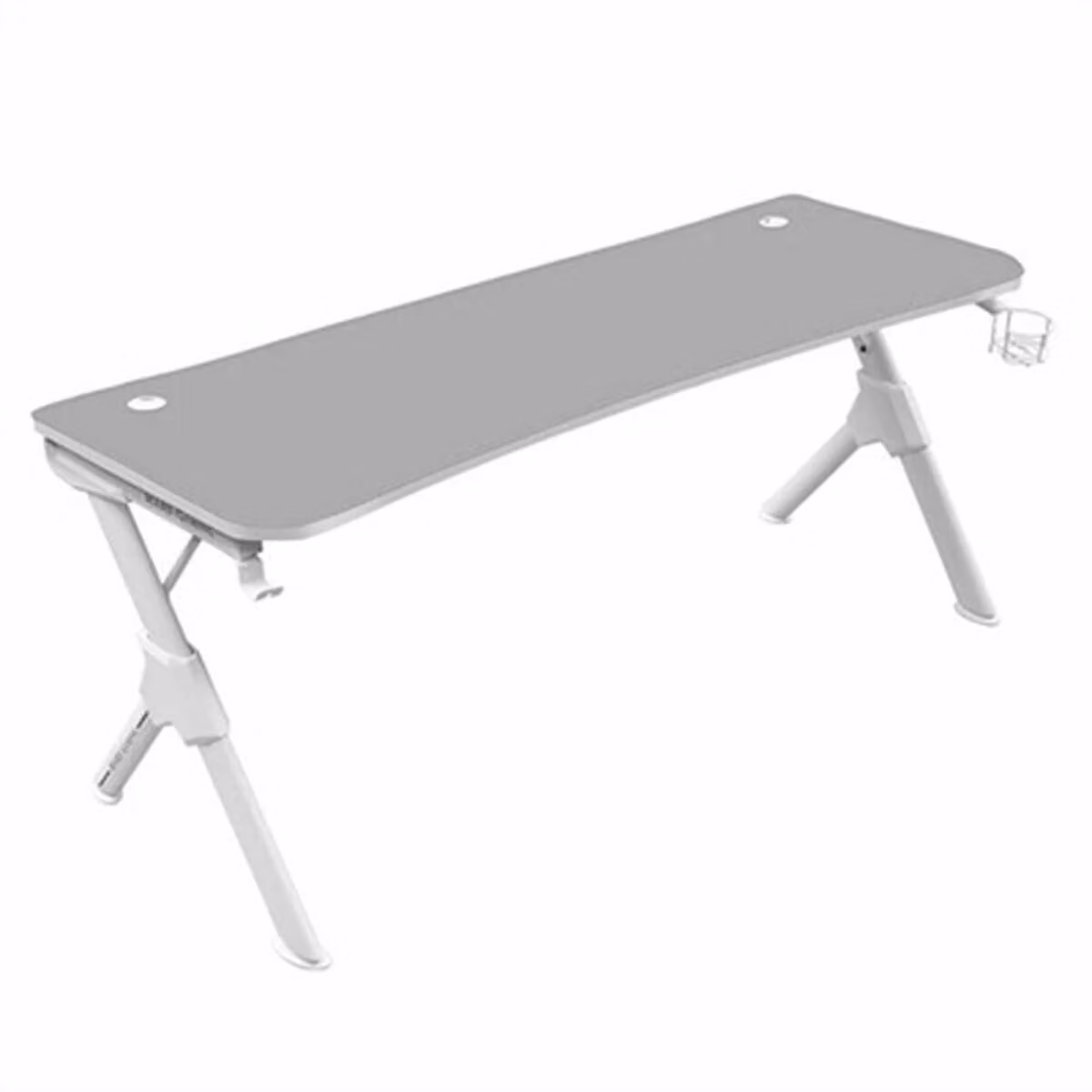 Tisch Mars Gaming MGDXLW Tavolo da gioco ergonomico bianco grande Weiß 160 x 60 cm Stahl
