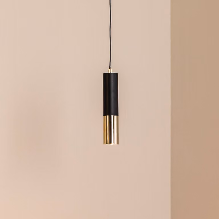 Lampada a sospensione Orino Domiluce, dimmerabile, Ottone / Oro, Soggiorno / Sala da pranzo, Metallo, Moderno, Lampada a sospensione