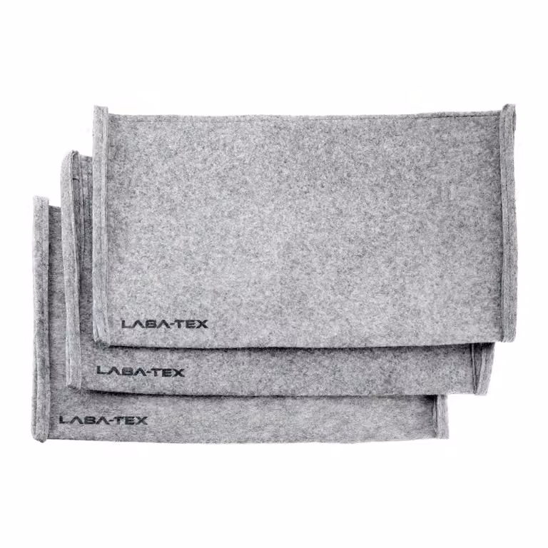 Tappetini Superassorbenti per Perdite LABA-TEX, 50x25cm, 3x5L, Grigi, Monouso