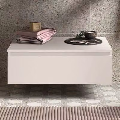 Cassettiera da bagno sospesa Sumo bianco opaco L: 80,7 cm, P: 46 cm, H: 27 cm – 1