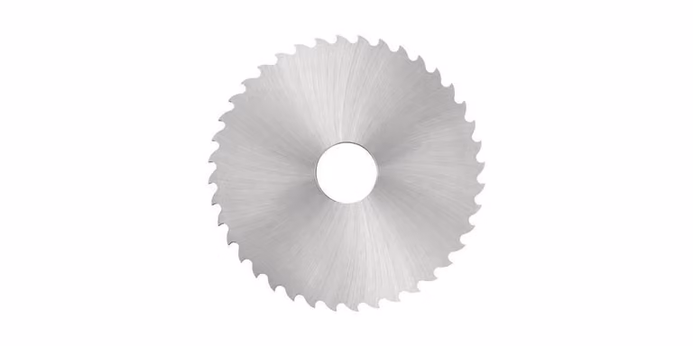 Foglia circolare in metallo DIN 1838 D50xB1,2 mm HSS, numero di denti 40