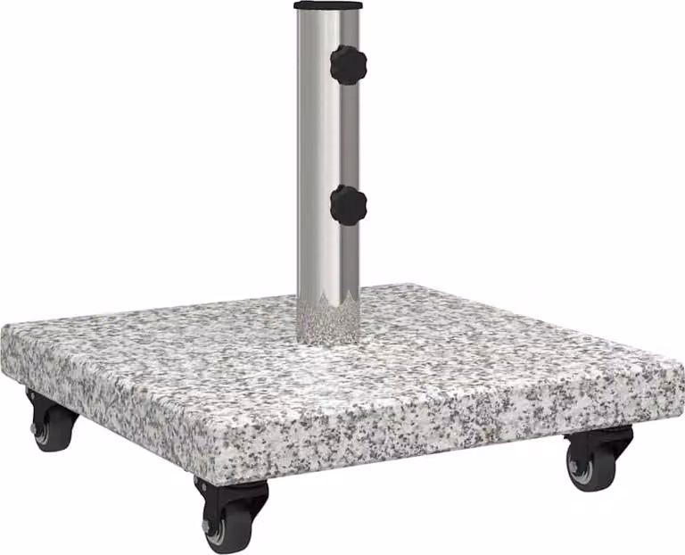 Base per ombrellone 30kg Grigio Granito Quadrato