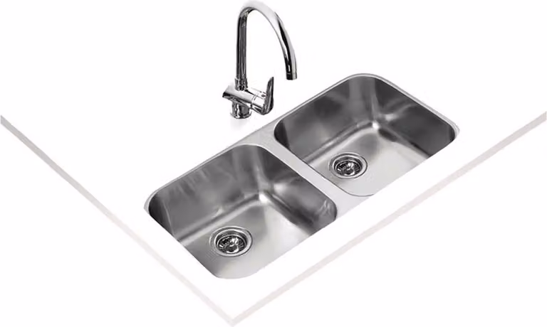 Teka Be 2c 765 Lavello rettangolare doppio Argento Argento Taglia unica