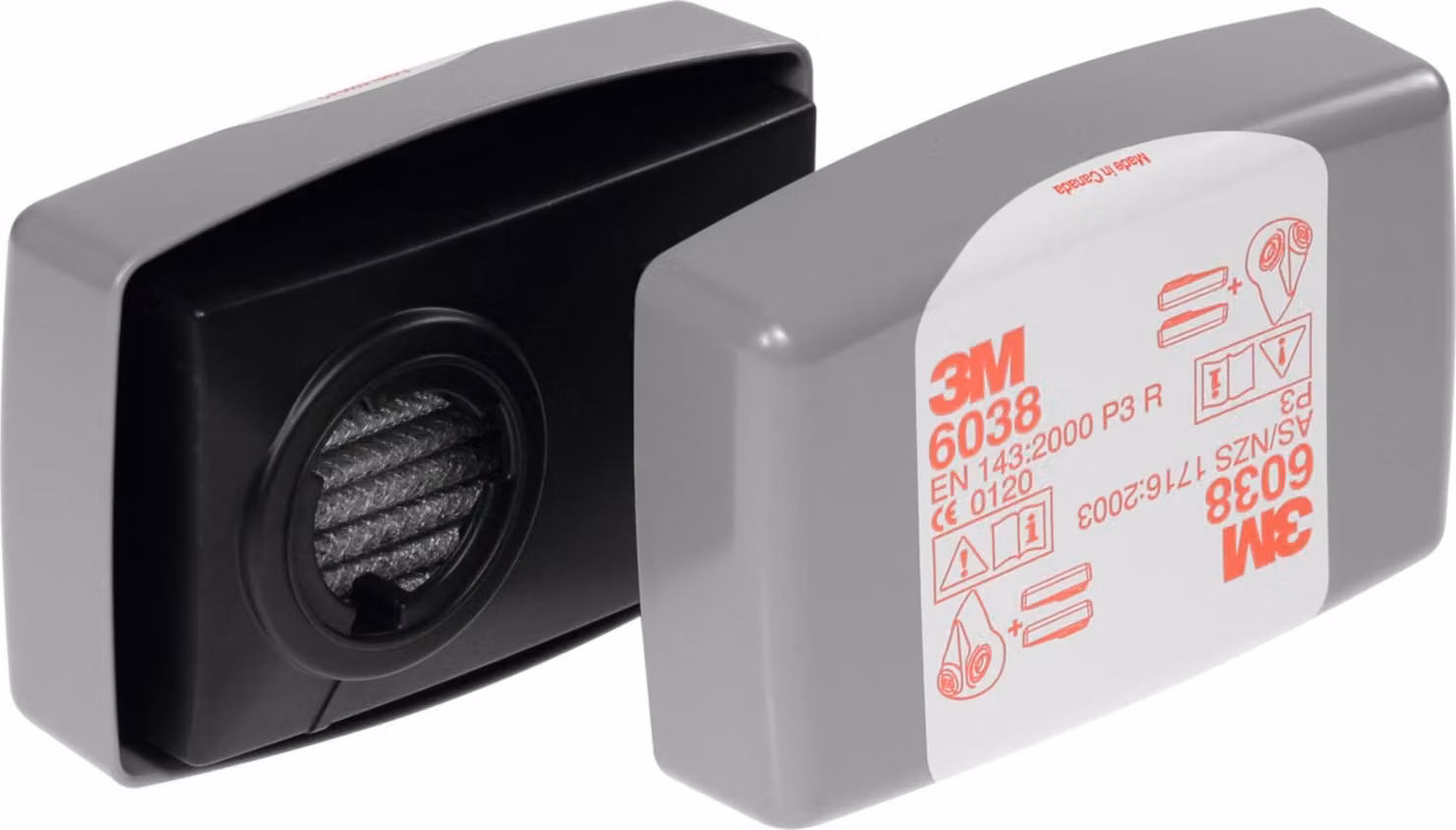 3M Set di filtri antiparticolato, 10 coppie P3RC 10 pz