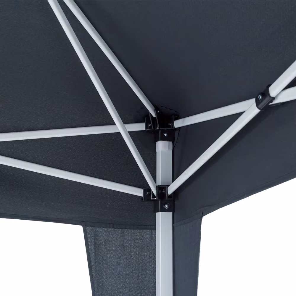 Gazebo da giardino Deuba antracite L: 600 cm, P: 300 cm, H: 210 cm – 2
