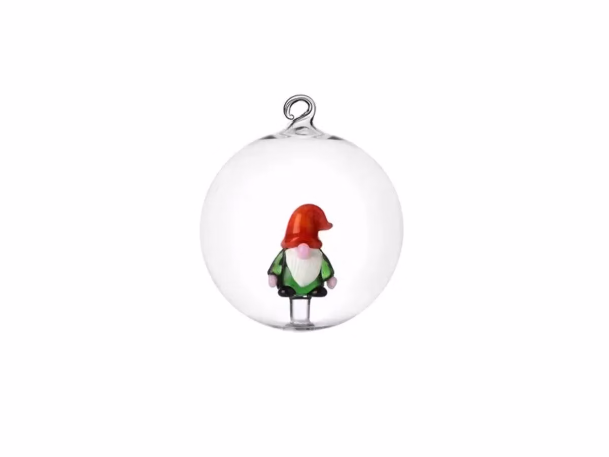 Christmas Tales - Palla di Natale Gnomo - Set da 2