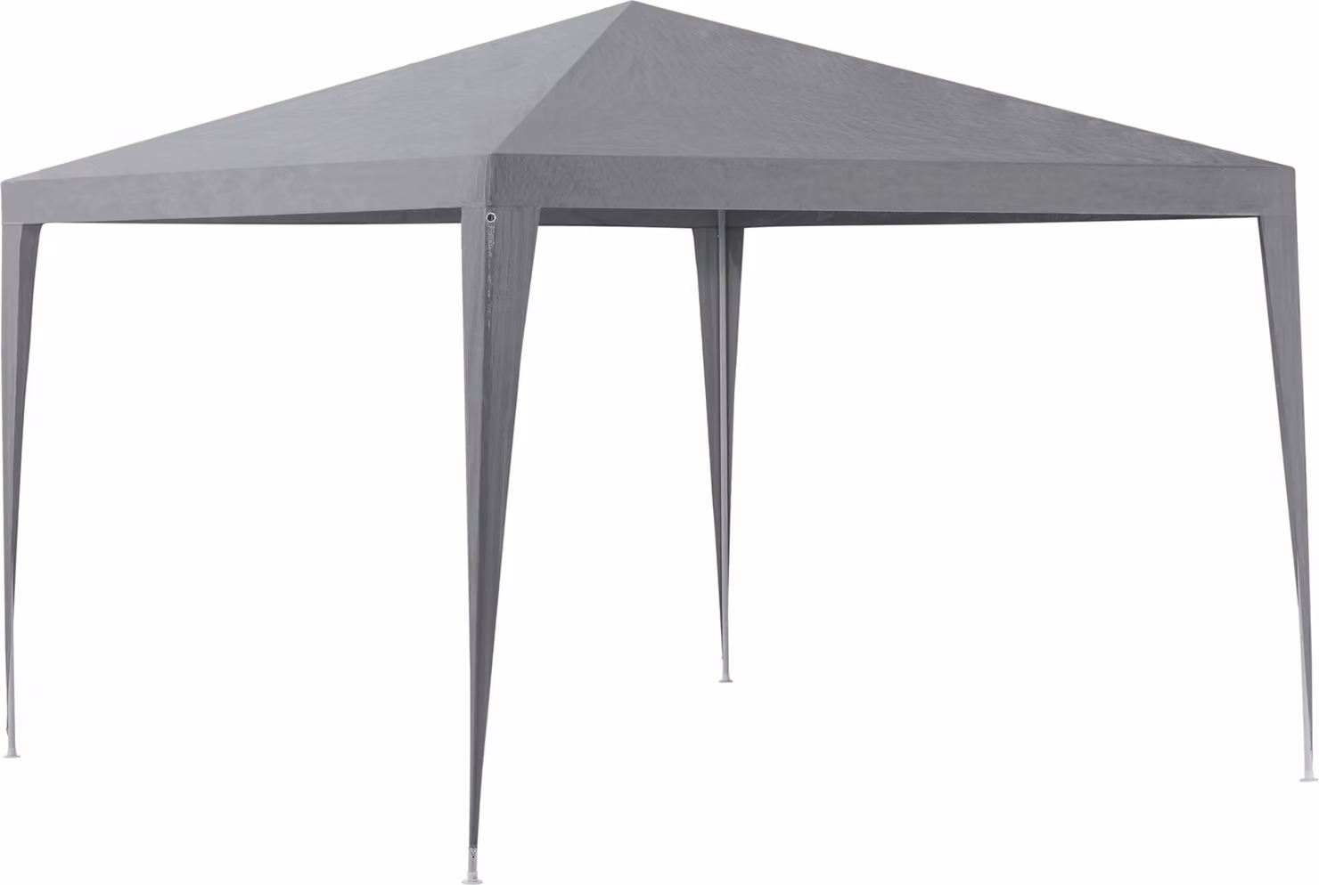 [Padiglione 300x300x255cm Tenda da giardino Tenda per feste Padiglione da giardino Tenda per birra Tendone grigio scuro