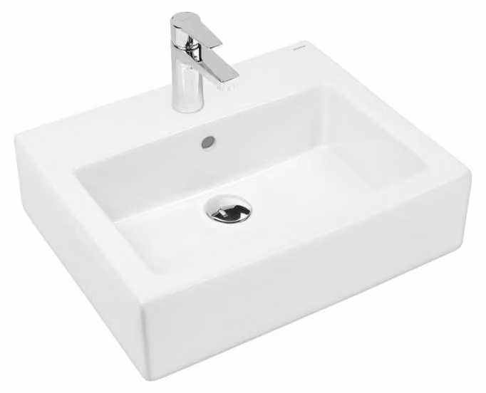 Lavabo OLTENS Susa, dimensioni 50 x 41 cm, con tecnologia SmartClean