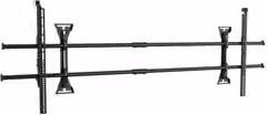 Supporto per monitor e TV da parete CHIEF Jupiter Pana 105 Black con standard VESA 1600 x 600 e portata fino a 113 kg