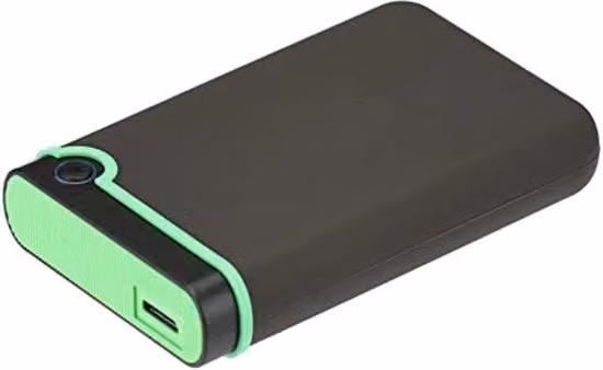 Disco Rigido Esterno HDD da 4TB con connessione USB-A e USB-C, Colore Nero
