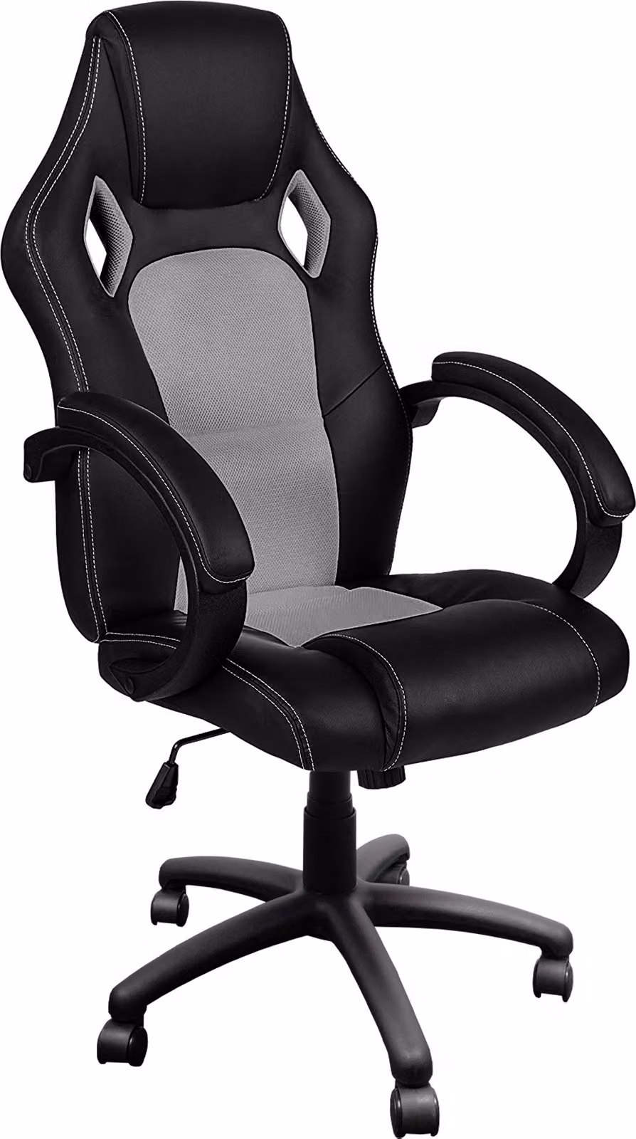 Sedia da gioco Aga Racing MR2070 Nero - Grigio