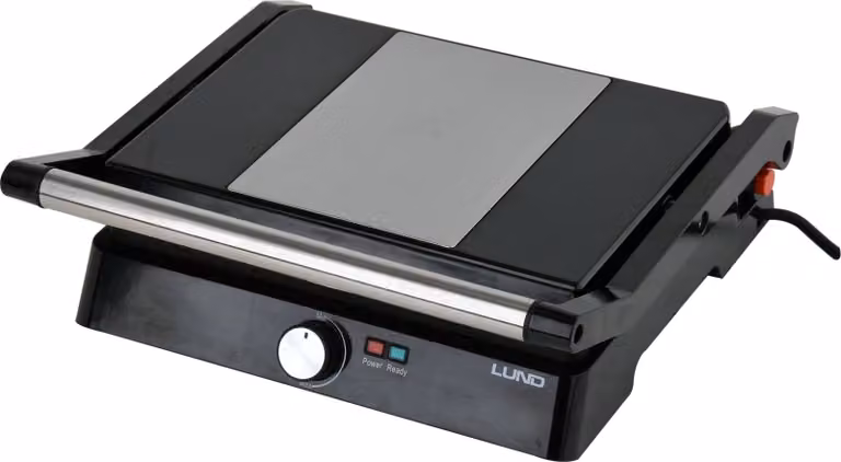 Barbecue elettrico 2000W, griglia da tavolo, 29x23 cm