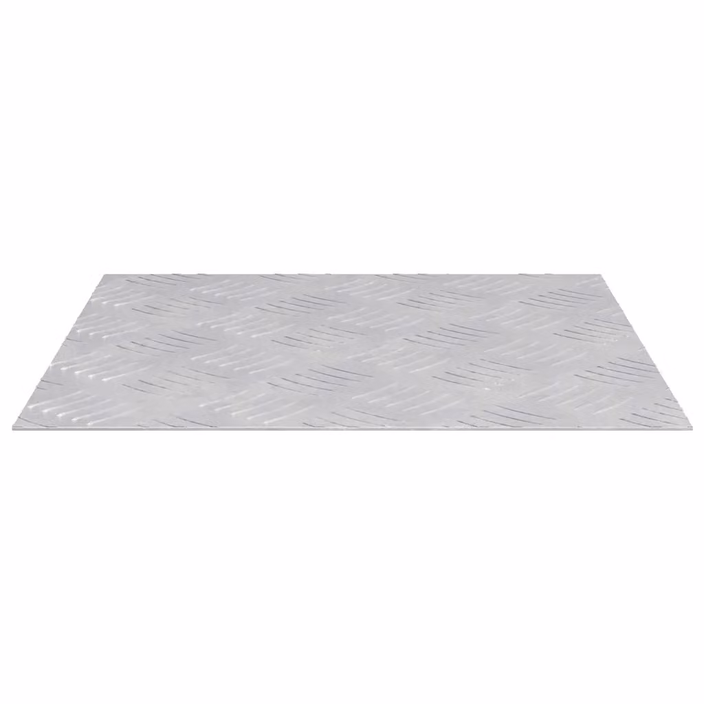 Set di 2 gradini per scale vidaXL in alluminio colore argento, L/P: 40 x 40 cm