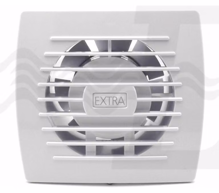 aspiratore elettrico estrattore in abs bianco standard diam. 120
