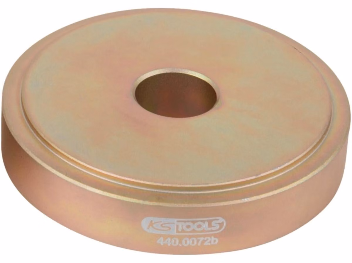 KS TOOLS 440.0072B Attrezzo per il montaggio della piastra di adattamento (mozzo ruota/cuscinetto ruota)