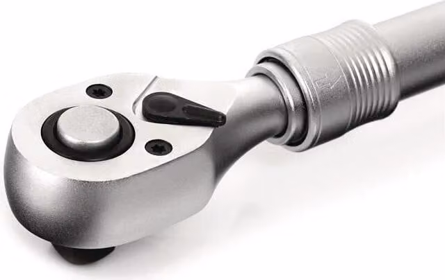 Cricchetto telescopico da 1/2" con 72 denti e leva di commutazione