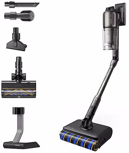 Scopa elettrica senza sacco Dreame Z30 Pro Aqua Black, potenza 855 W, autonomia 90 min, contenitore polvere 0,6 l