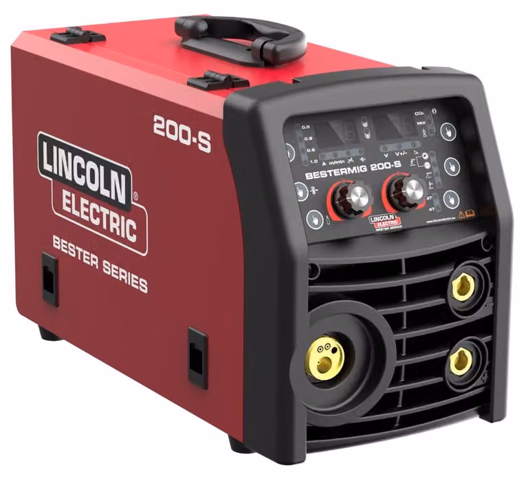 Saldatrice Multiprocess - MIG/MAG, MMA e TIG Lift - 200 W e 15 kg - ideale per hobbisti e appassionati del fai-da-te