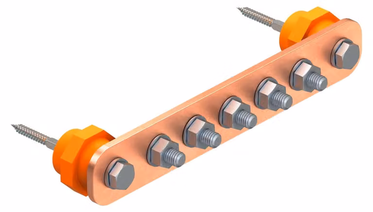 OBO Bettermann Vertr Barra di equalizzazione potenziale BigBar/10 connessione 1802 10 CU