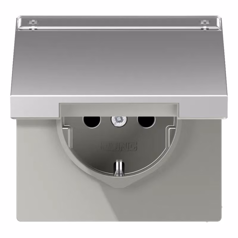 Presa Jung AL1520NAKL SCHUKO® 16 A 250 V ~ Alluminio