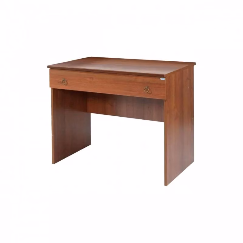 Scrivania da camera IPERBRIKO in legno nobilitato marrone con 1 cassetto L: 90 cm, P: 56 cm, H: 75 cm – 2