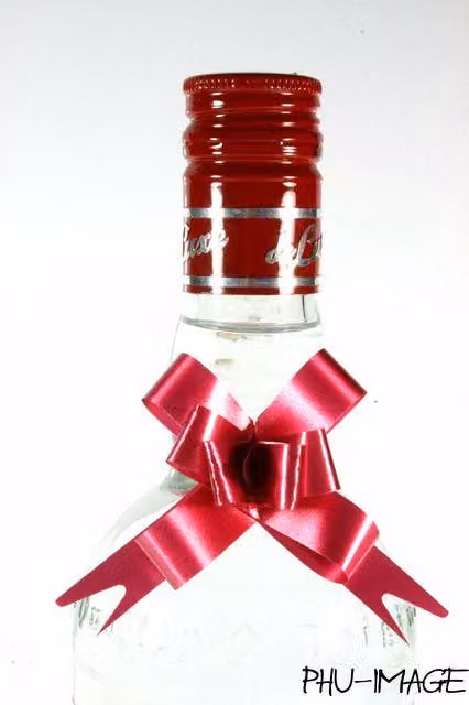 Nastri con fiocchi 1 cm, 50 pezzi, bordeaux