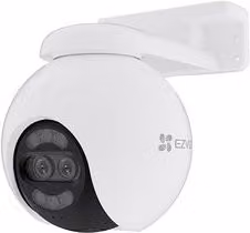 Videocamera di sorveglianza Ezviz H80x Dual 4K UHD White con connettività Wi-Fi e Ethernet per esterno e interno