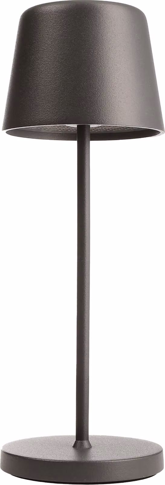 Deko-Light, lampada a batteria, Canis Mini, 2,3 W, 2200/3000 K, grigio, 110 lm, tensione di ingresso: 3,7 V/DC, alluminio pressofuso, opaco, IP 65